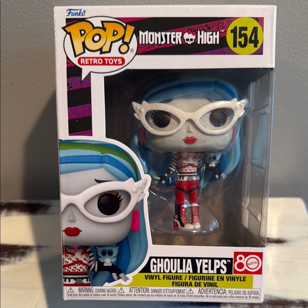 Funko Pop #154 - Monster High Ghoulia Yelps